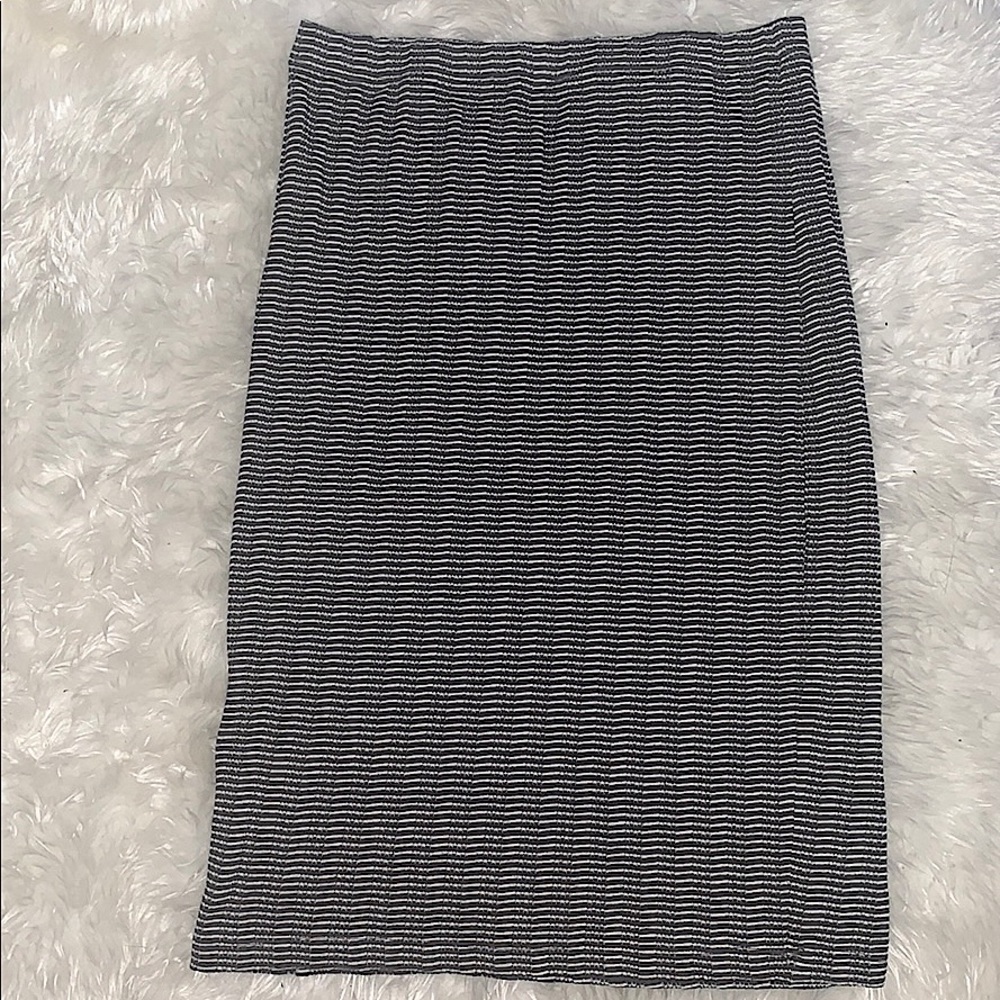 Pin Striped Pencil Skirt